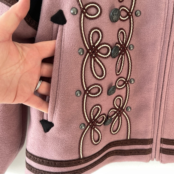 Free People We the Free Boy Band Bomber Jacket SMall - Picture 8 of 16